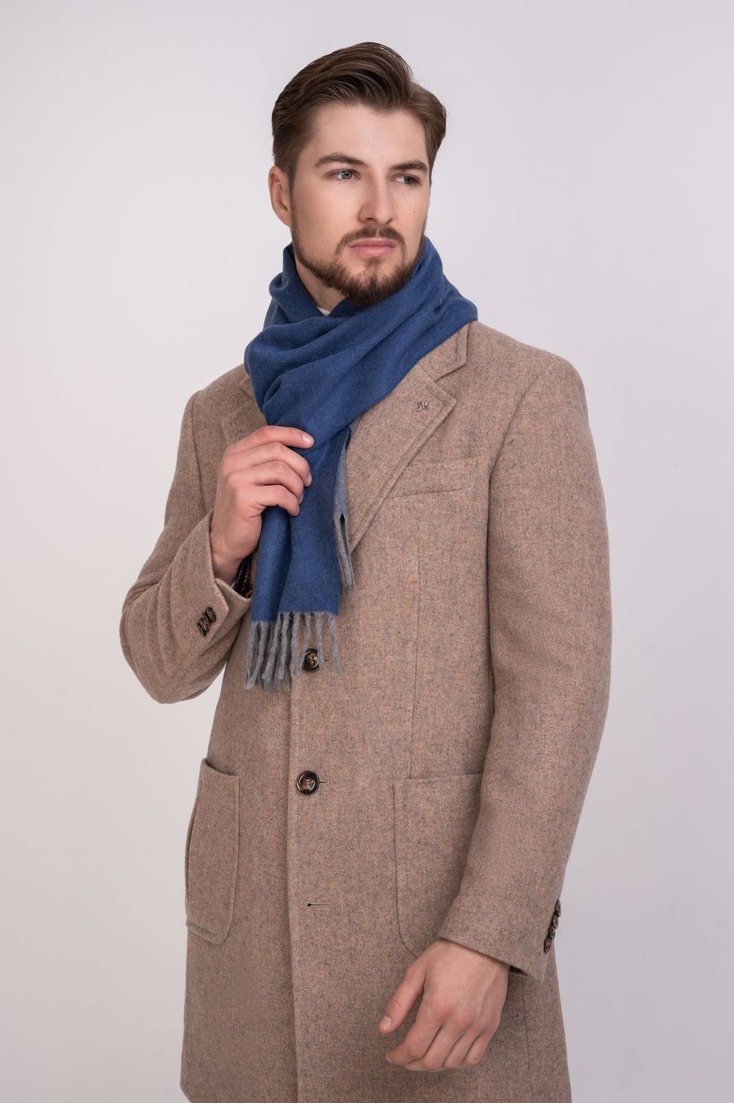 

Шарф чоловічий Andreas Moskin/703 blue