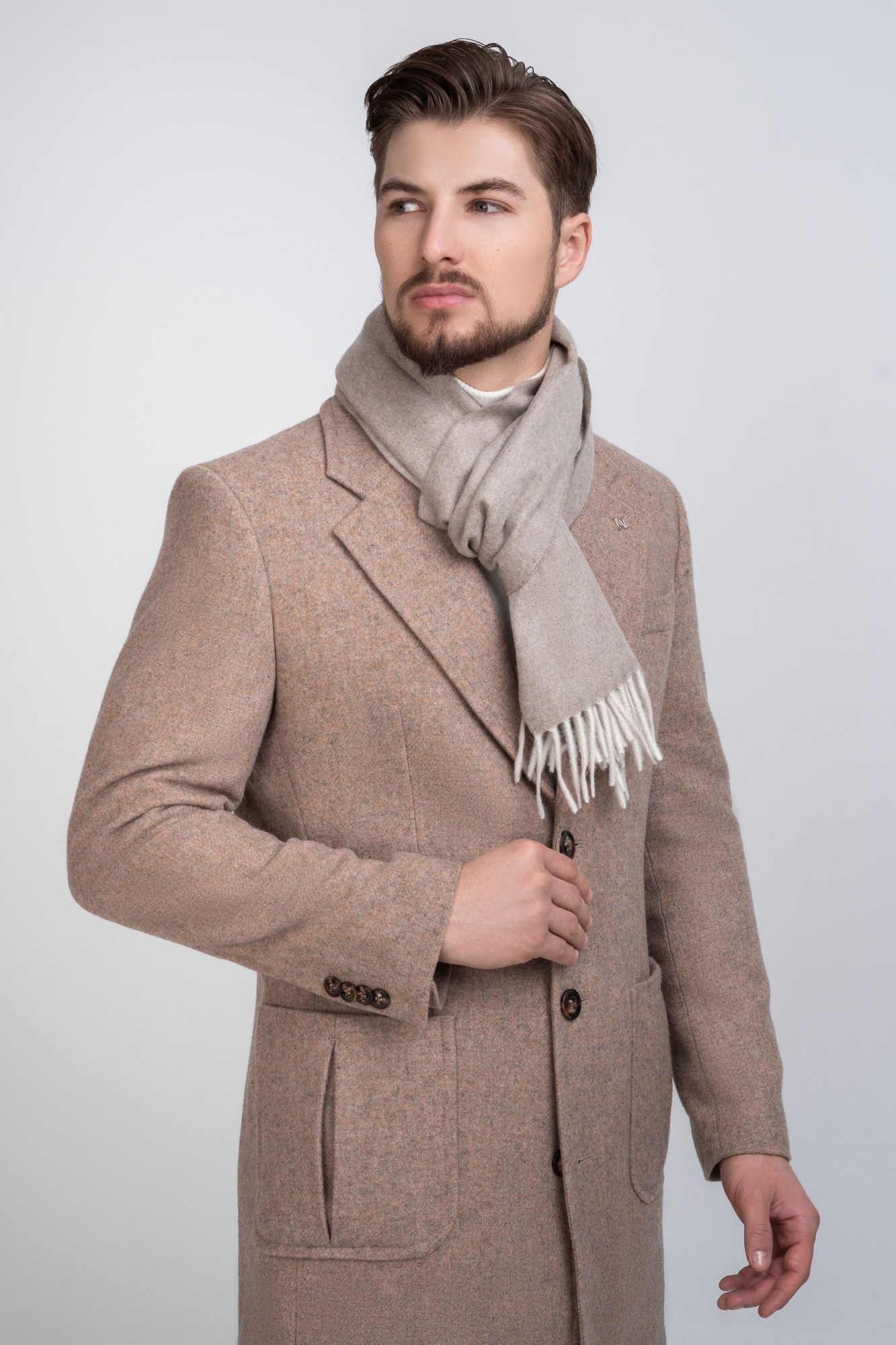 

Шарф чоловічий Andreas Moskin/703 beige