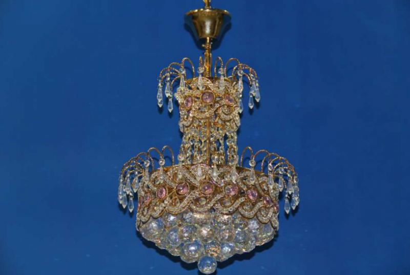 

Люстра Хрустальная люстра Ray L83471/5 (FGD+PINK) (AN004830)