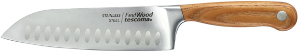 

Нож Сантока Tescoma Feelwood 17 см