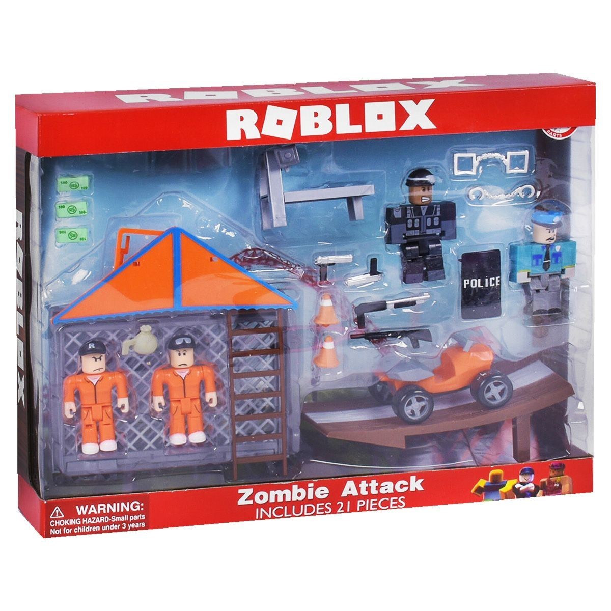 

Набор Roblox zombie attack коллекционные фигурки — дельтаплан