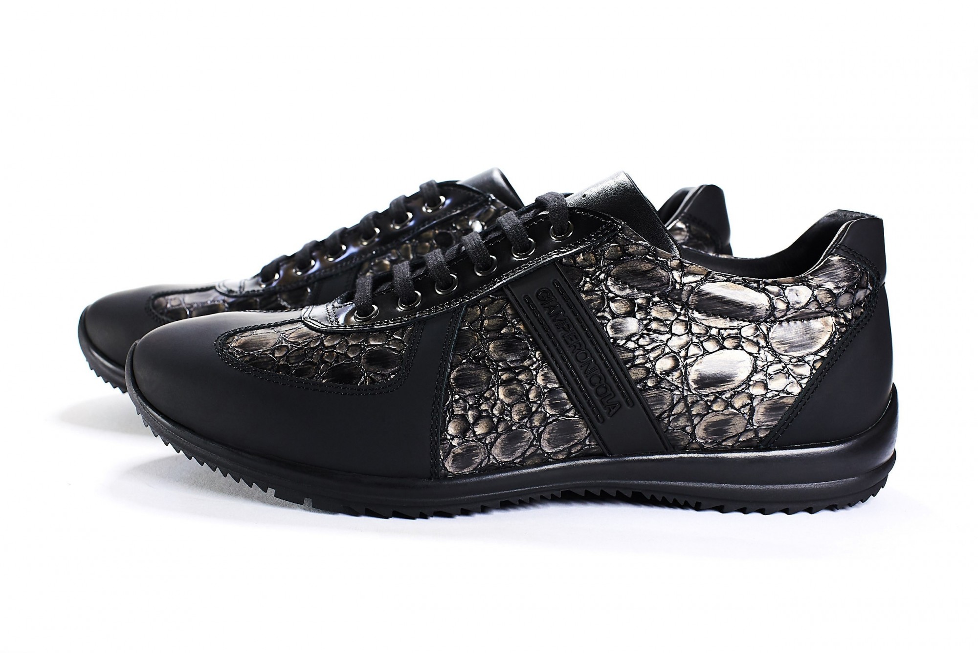 

Кроссовки Giampiero Nicola 41 Черный с серым 34205B
