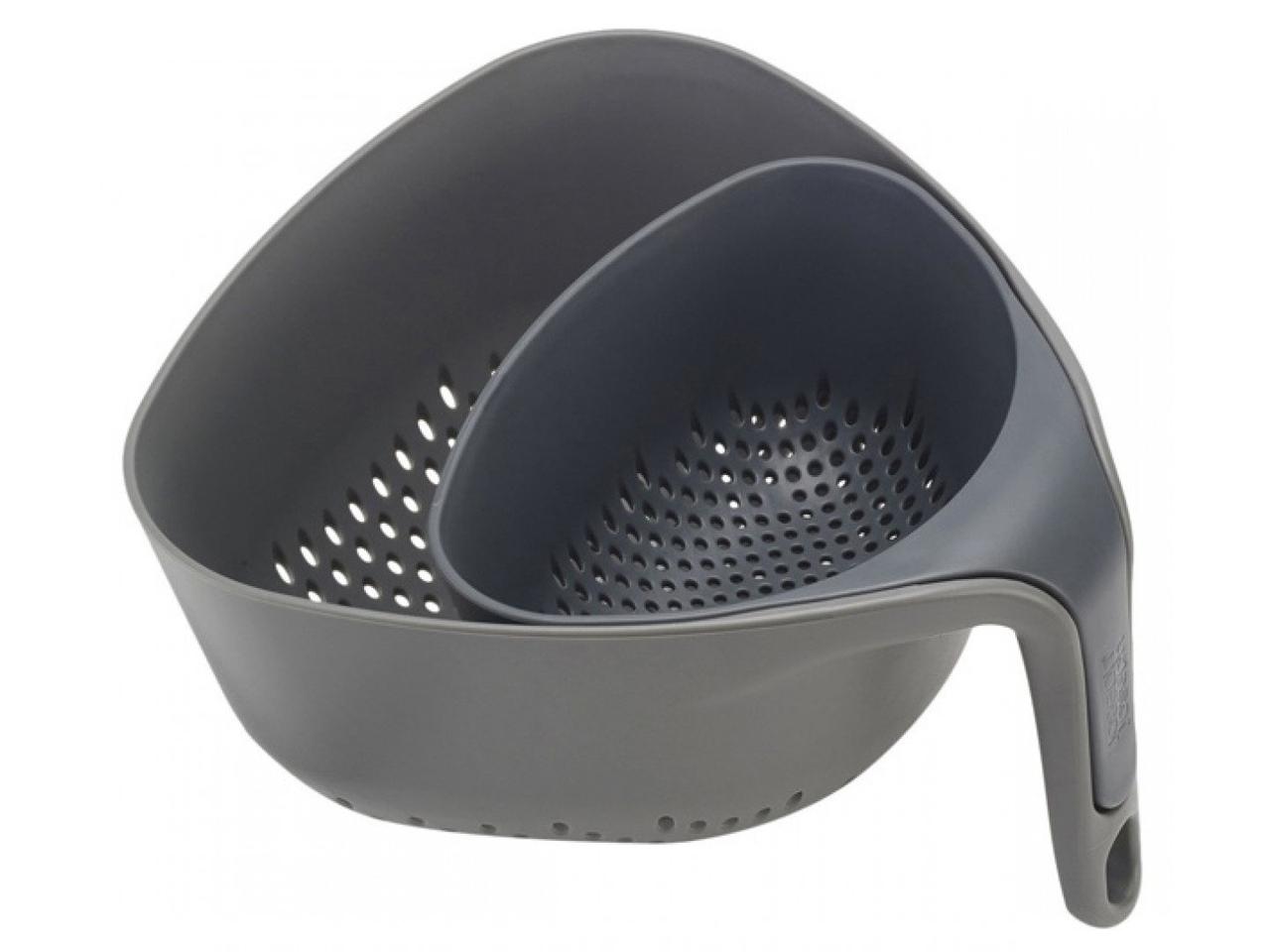 

Набор дуршлагов Joseph Joseph Nest 2 шт 23.5x22.1x13.3 см серый