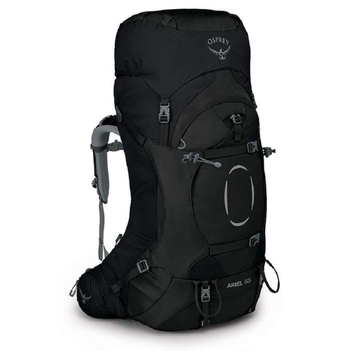 

Рюкзак Osprey Ariel 65 Black (чорний), XS/S