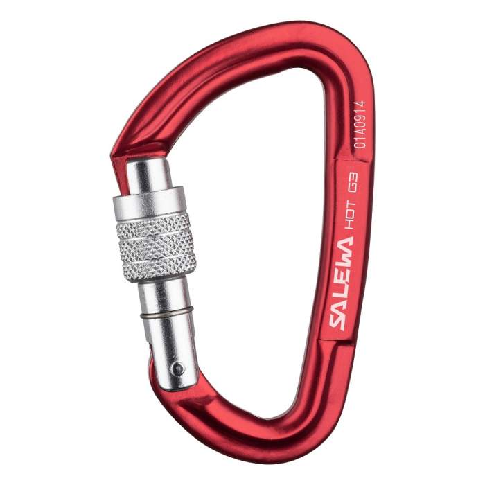 

Карабін Salewa Hot G3 Screw 0165 (червоний)