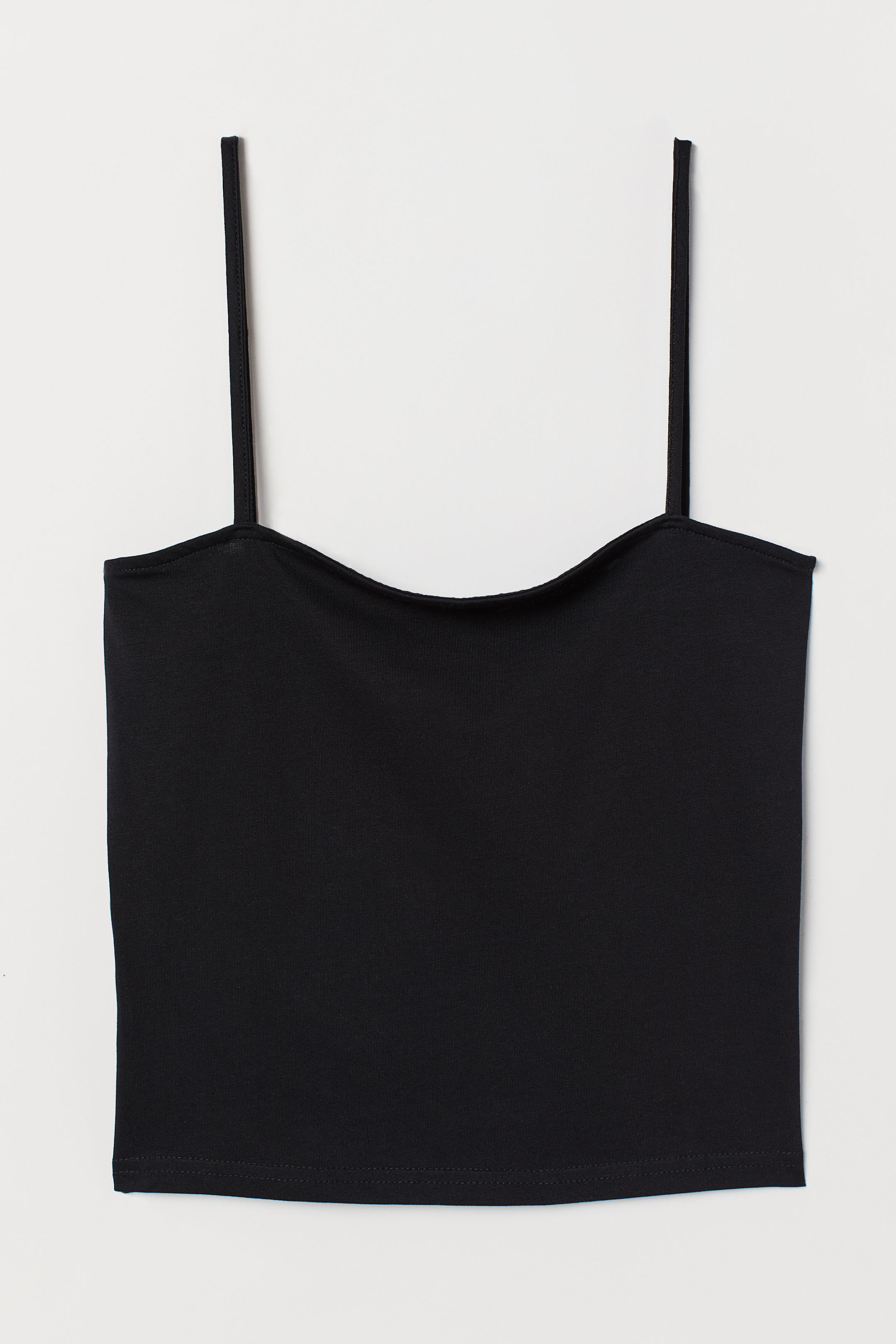 

Топ H&M S Черный 7598719RP3_Черный