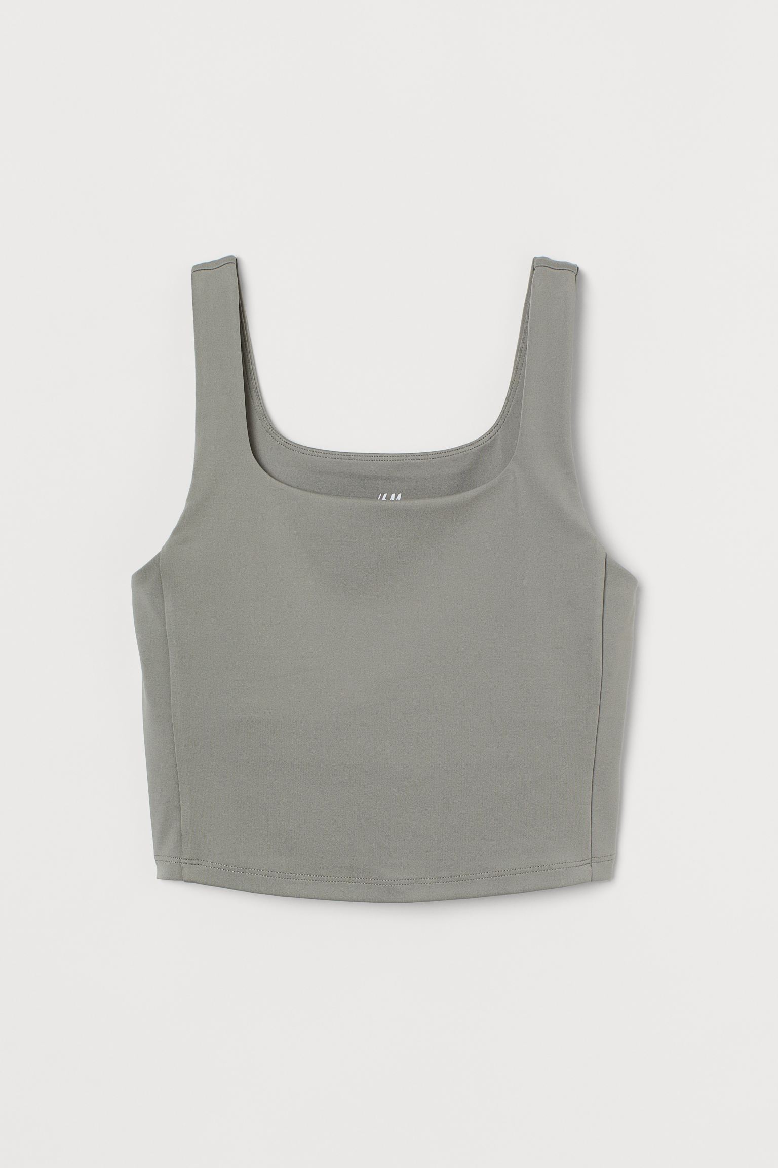 

Топ спортивный H&M SPORT M Светло-серый 8949562dm_светло-серый