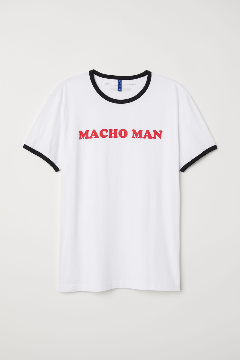 

Футболка H&M L Белый 6648477RP2_белый