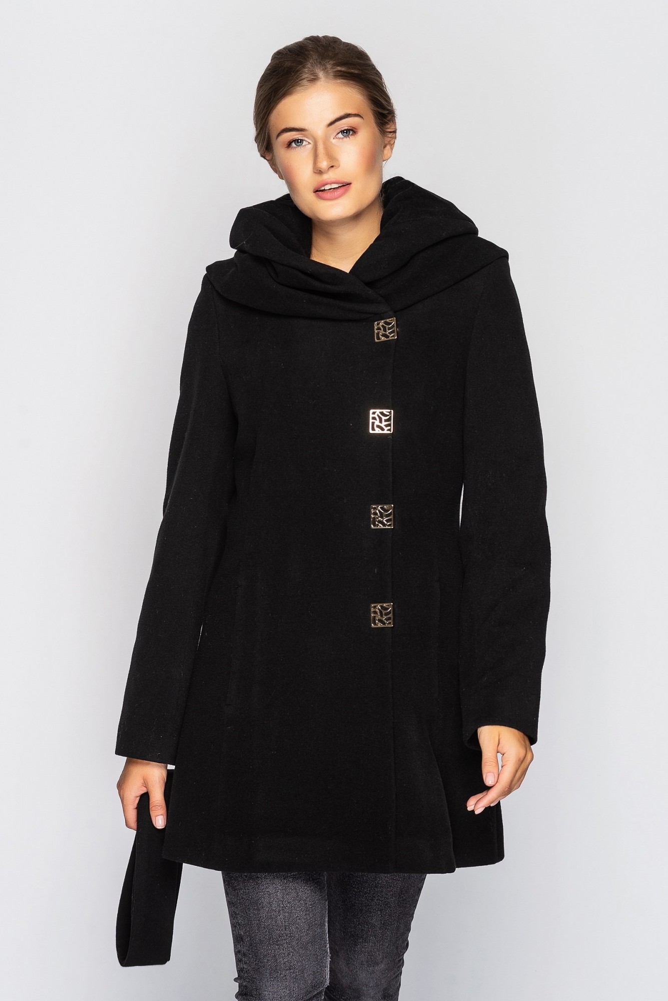 

Пальто Randfline М-027  Черный, Пальто Randfline М-027 48 Черный