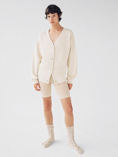 

Кардиган Zara 0858/063/711  Бежевый, Кардиган Zara 0858/063/711 M Бежевый