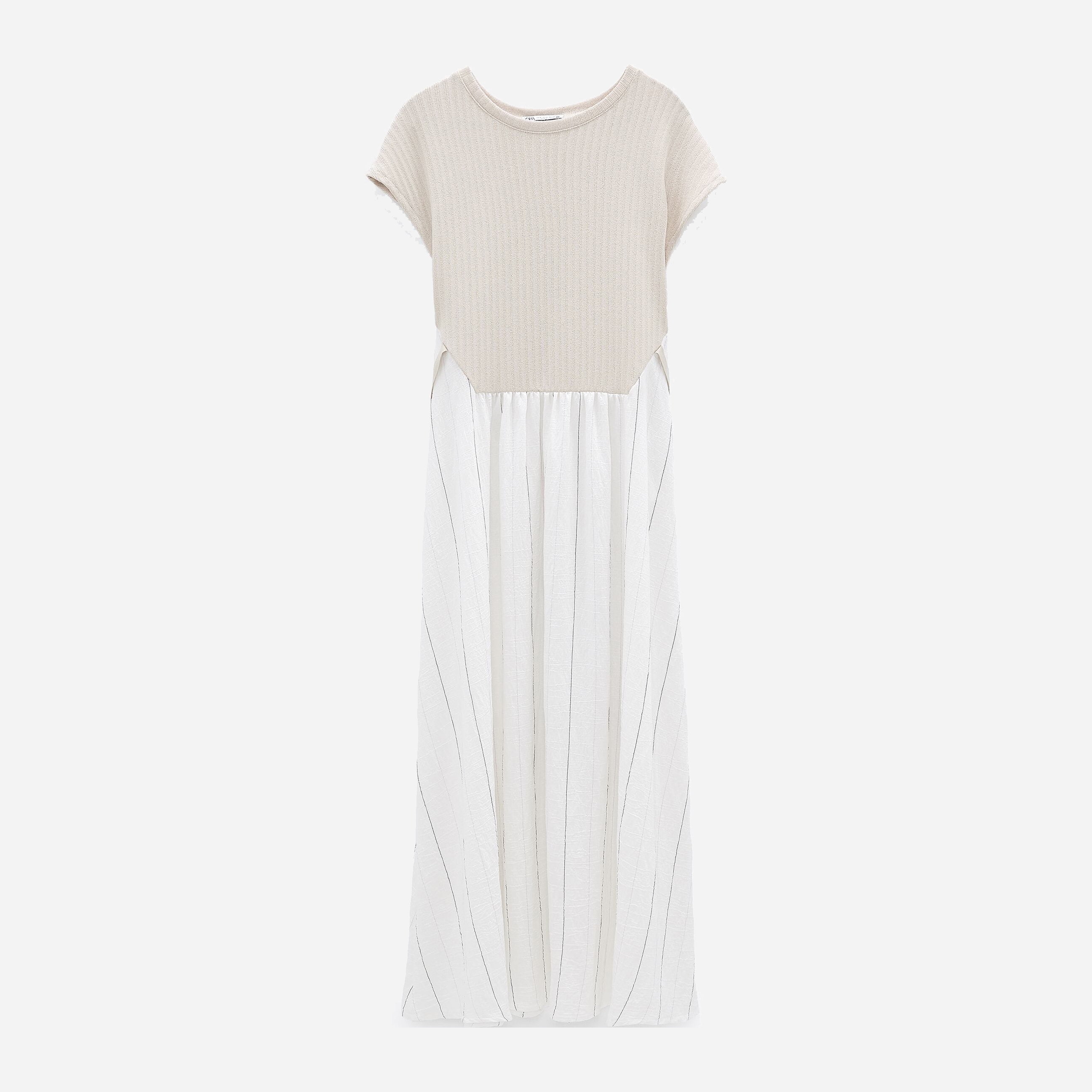 

Платье Zara 1198/036/752  Белое, Платье Zara 1198/036/752 M Белое