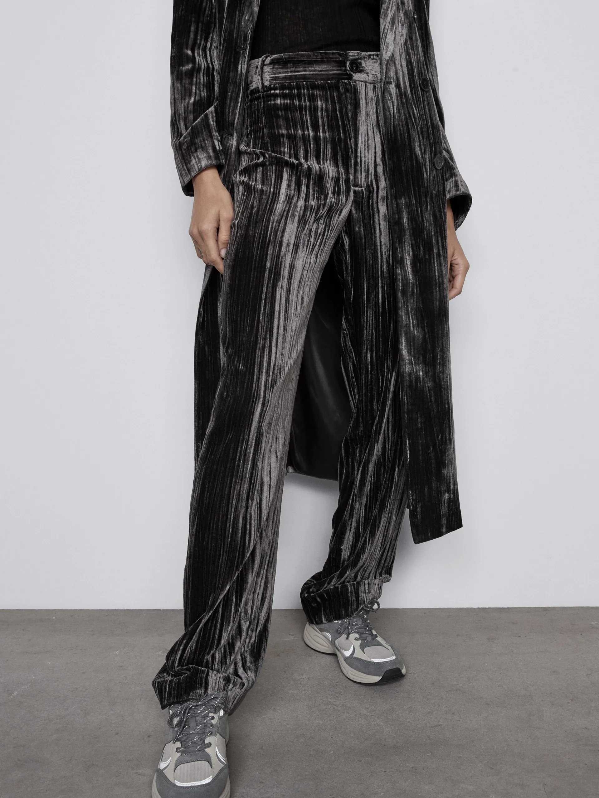 

Брюки Zara 2731/247/802 M Шоколадные