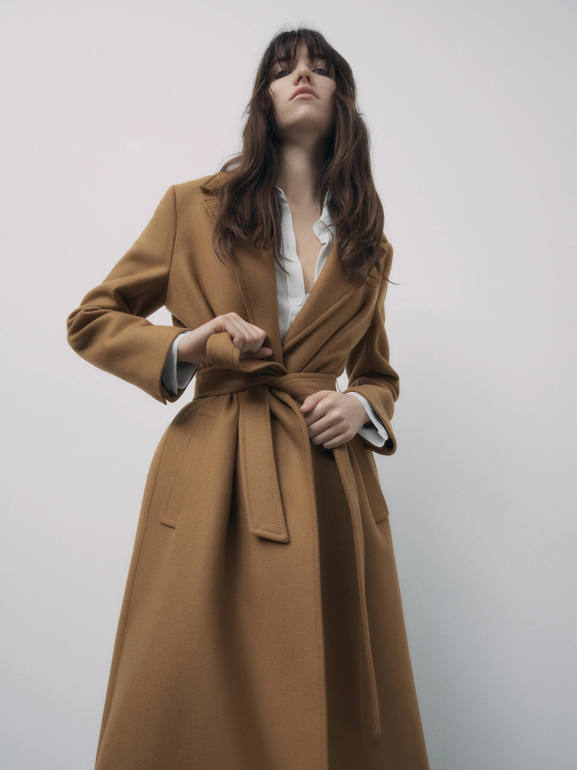 

Пальто Zara 4043/305/756 XL Бежевое