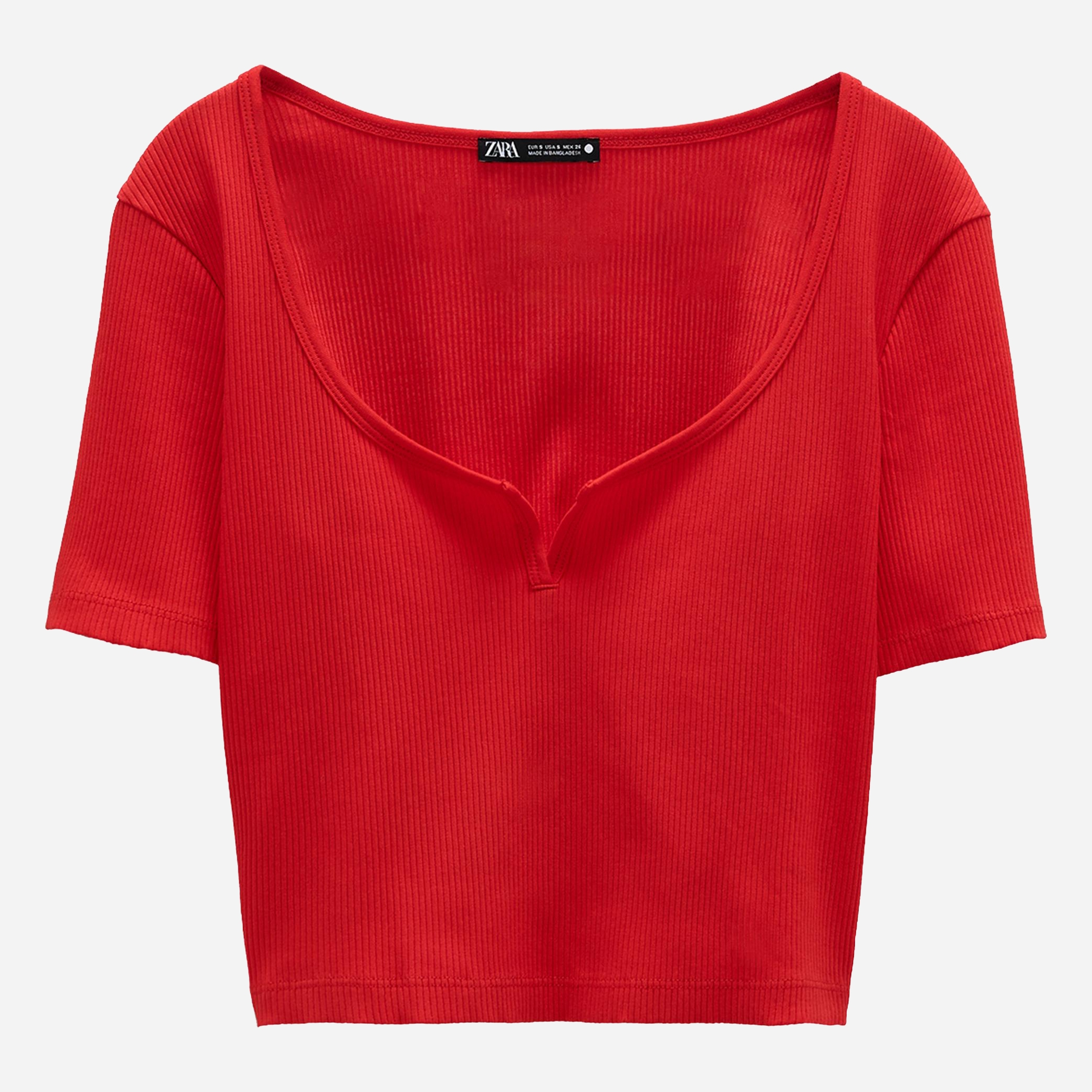 

Футболка Zara 4174/627/600 M Оранжевая