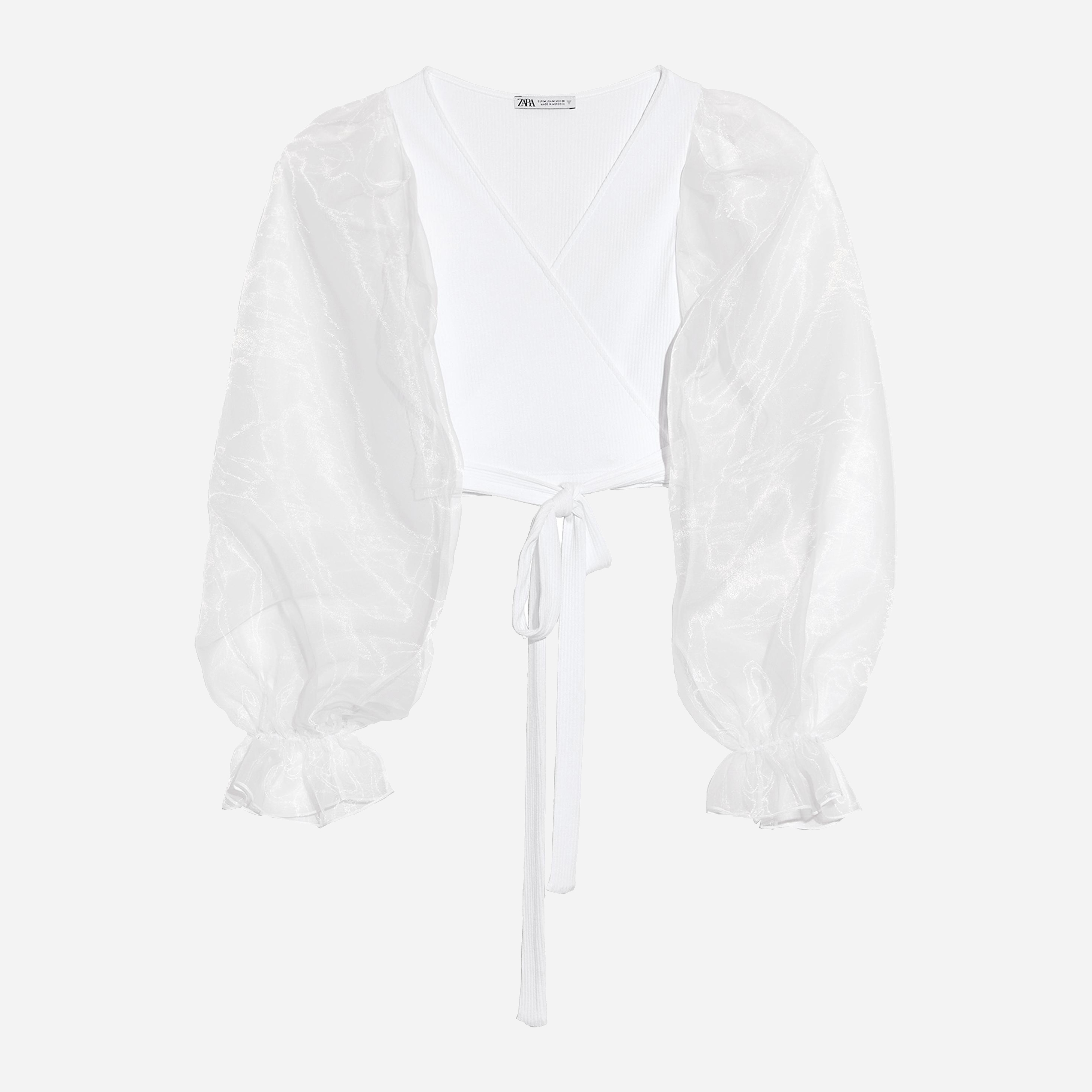 

Топ Zara 5644/343/250  Белый, Топ Zara 5644/343/250 M Белый