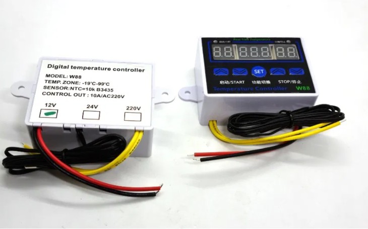 digital thermostat w88 12v 24v 220v