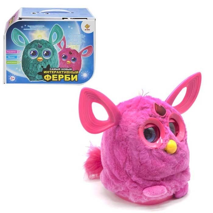 

​Интерактивная игрушка CH Toys Ферби (JD-4889) Малиновый