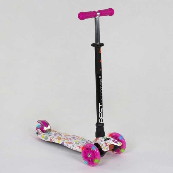 

Самокат BEST SCOOTER Maxi Розовый с бабочками (1336)