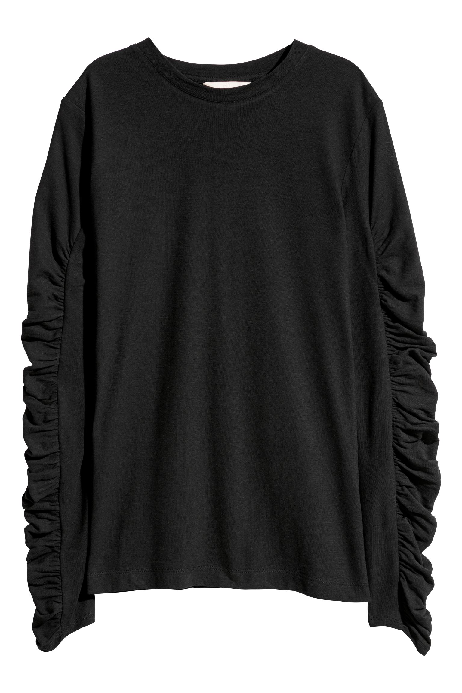 

Лонгслив H&M 40 Черный 6031636RP7_черный