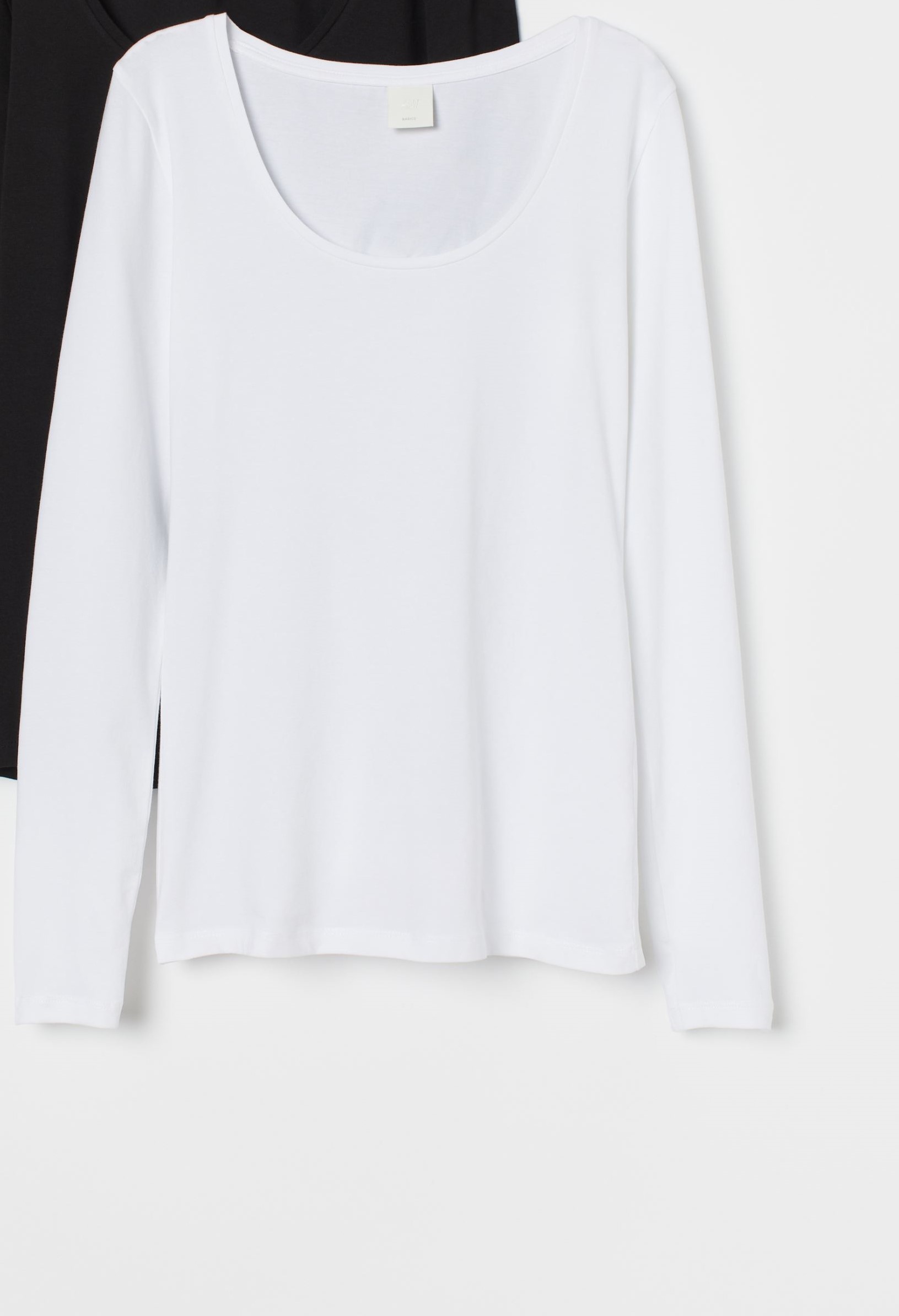 

Лонгслив H&M XS Белый 8249950RP8_Белый