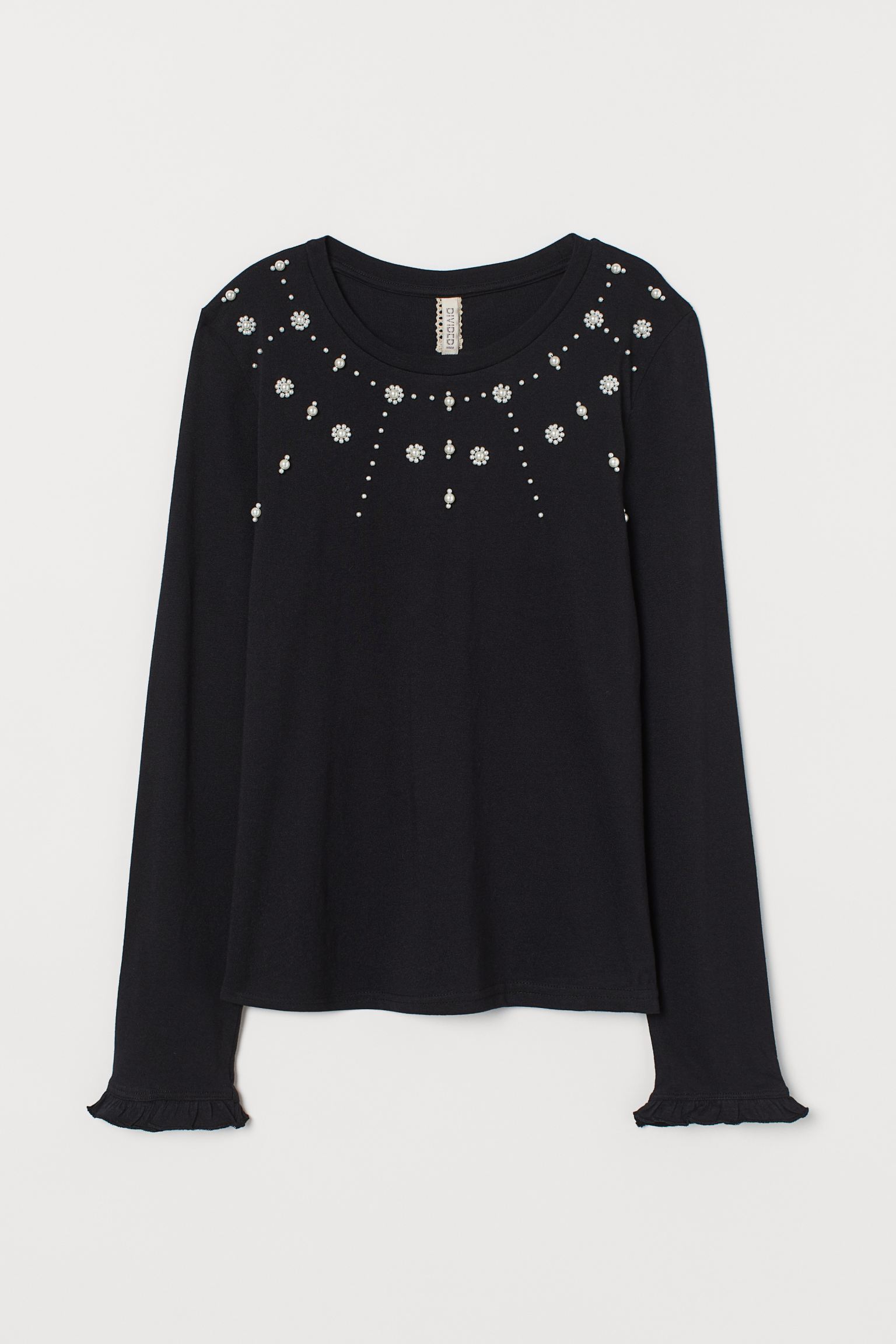 

Лонгслив H&M M Черный 8116471dm_Черный