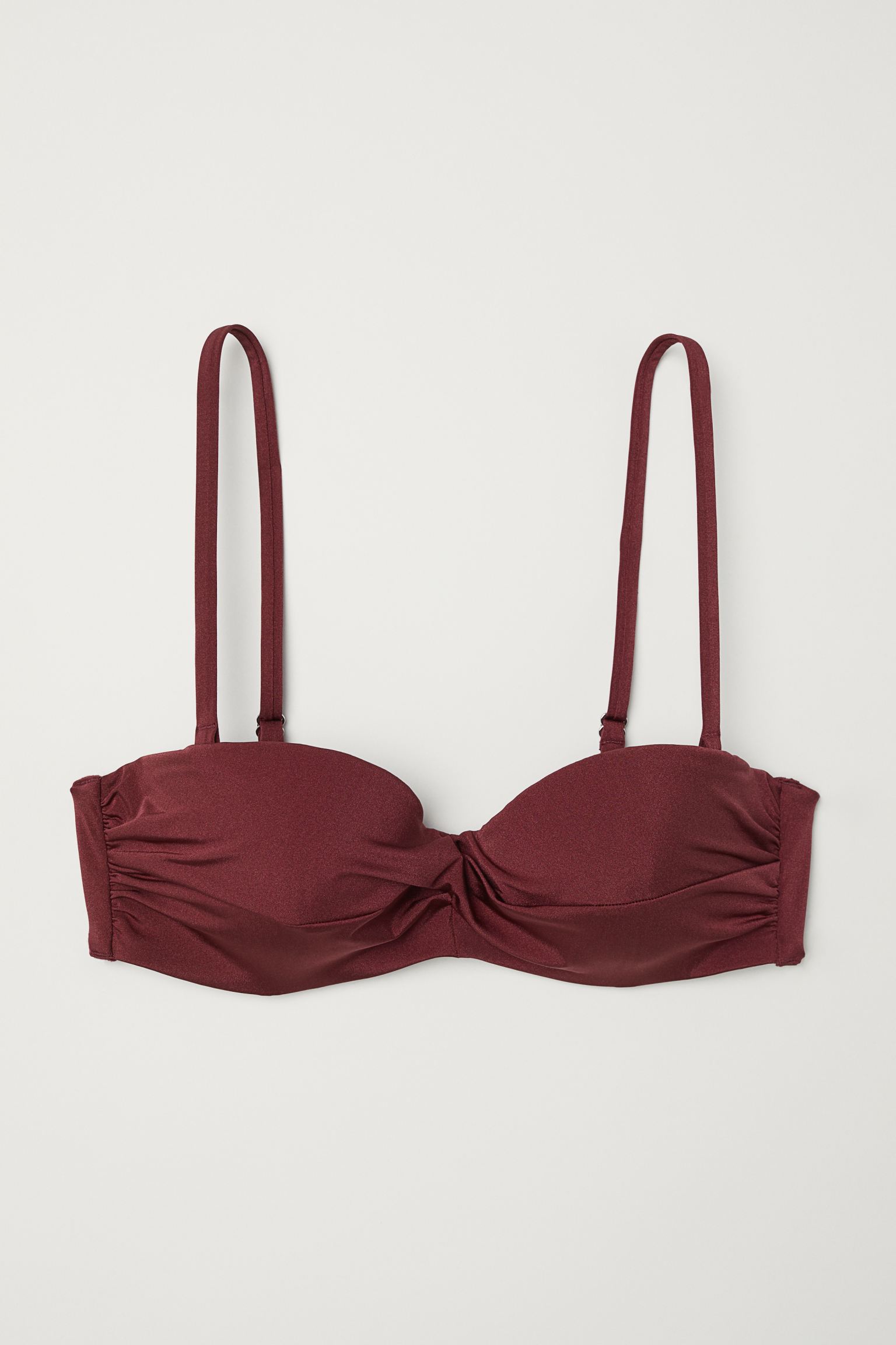 

Купальный лиф H&M 65C Бордовый 5895997dm_бордовый