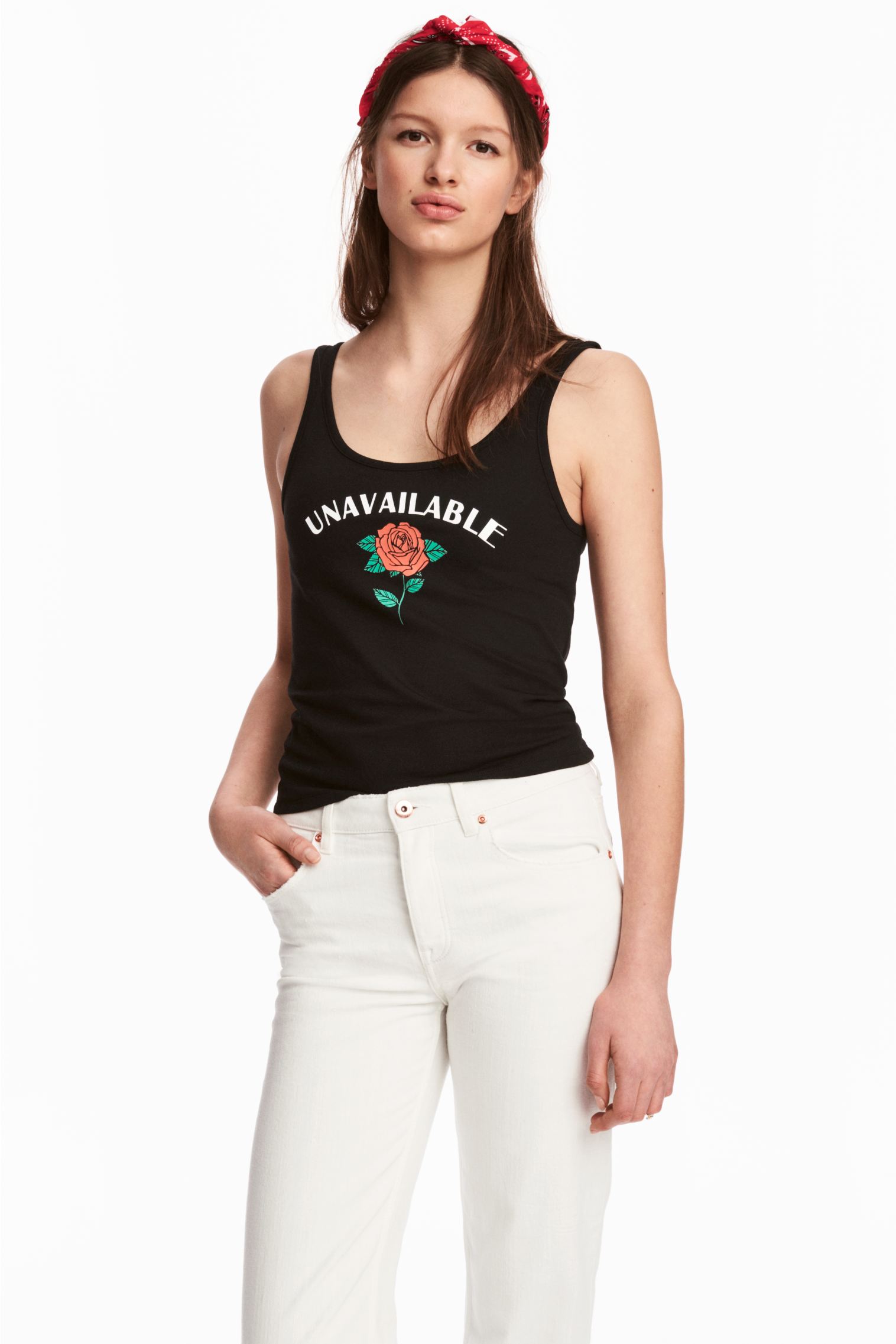 

Майка H&M S Черный 5253235RP21_черный