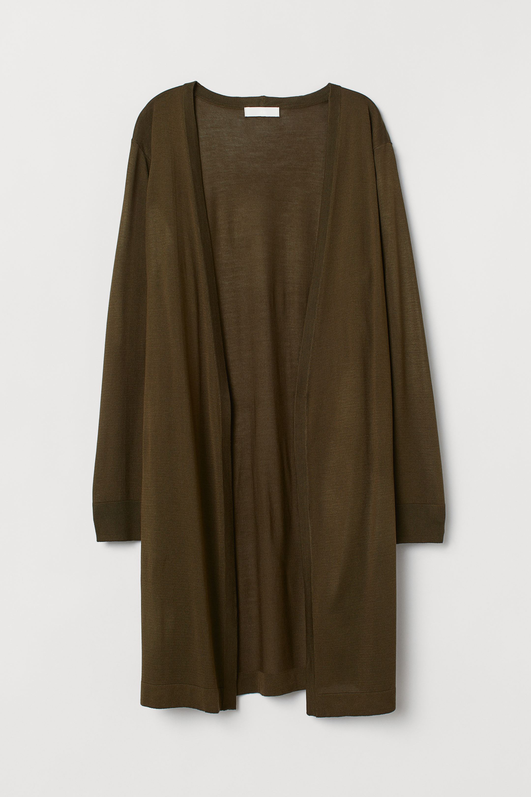 

Кардиган H&M M Хаки PS6991789_хаки