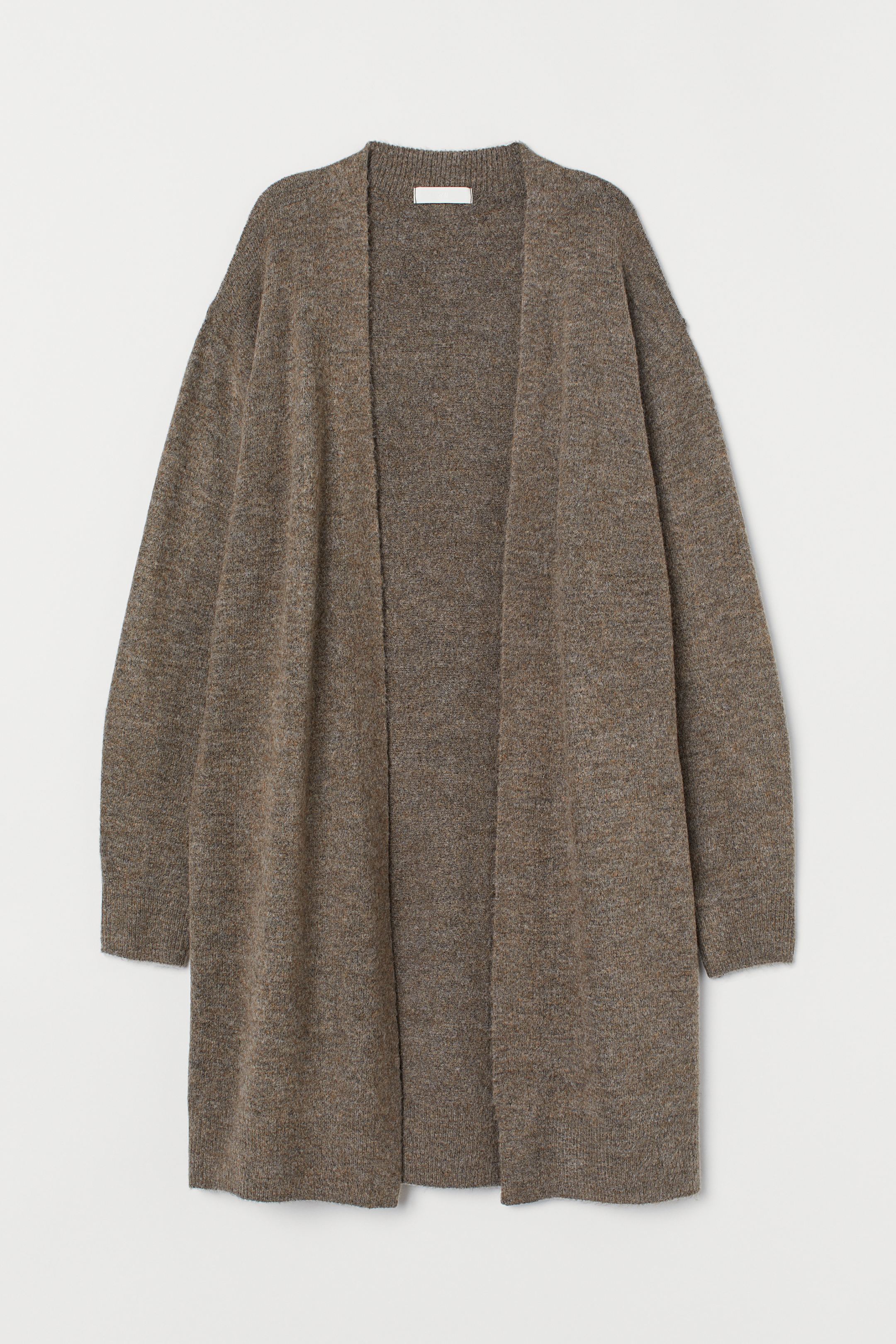 

Кардиган H&M S коричнево-серый меланж 6605990wt_коричнево-серый меланж