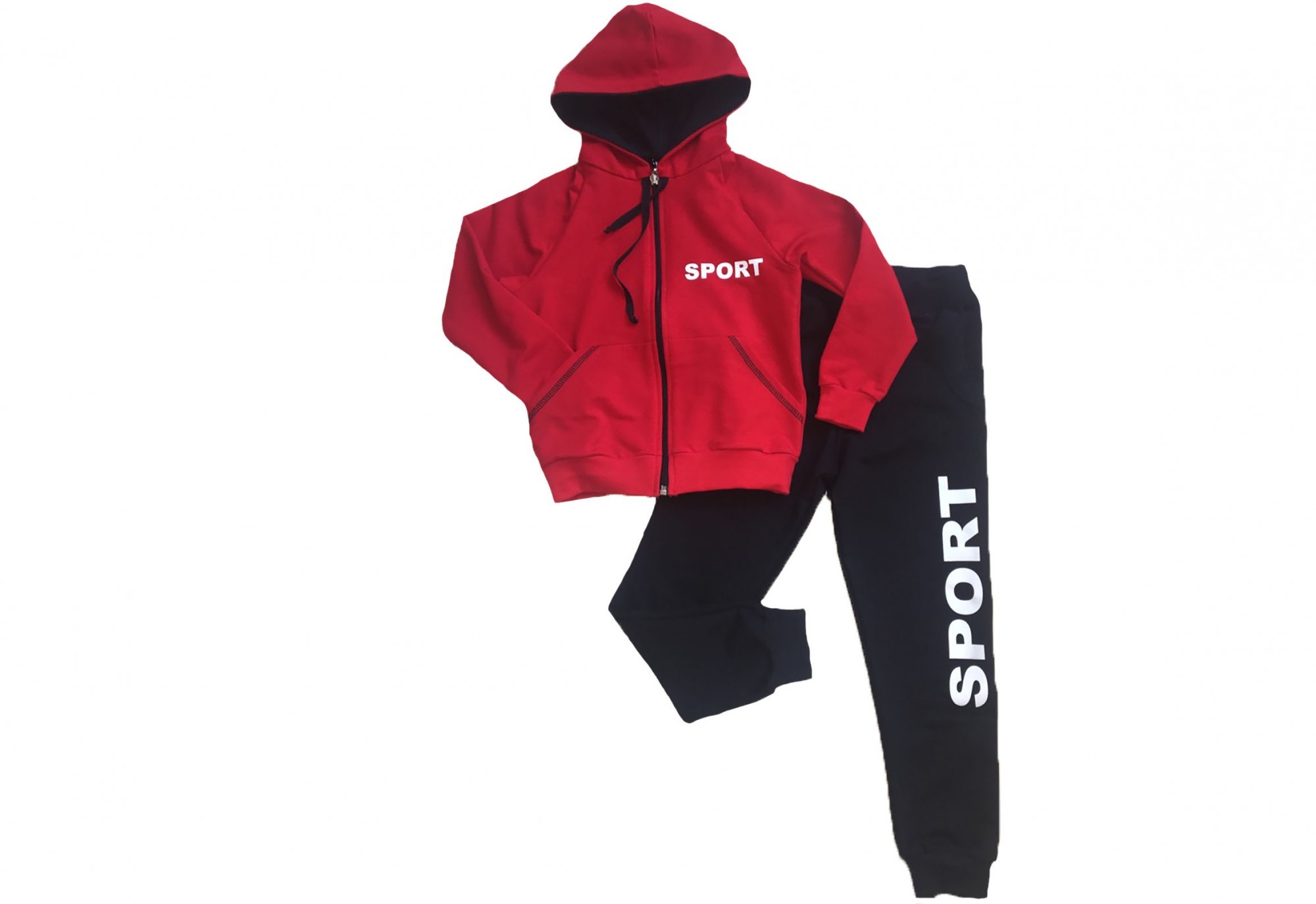 

Спортивный костюм Lito SPORT 140-146 Черно-красный (sp-22144)