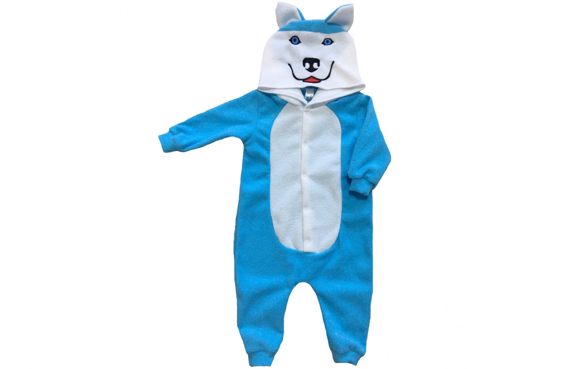 

Пижама кигуруми Lito Хаски 98-104 см Голубая (dy-22871)