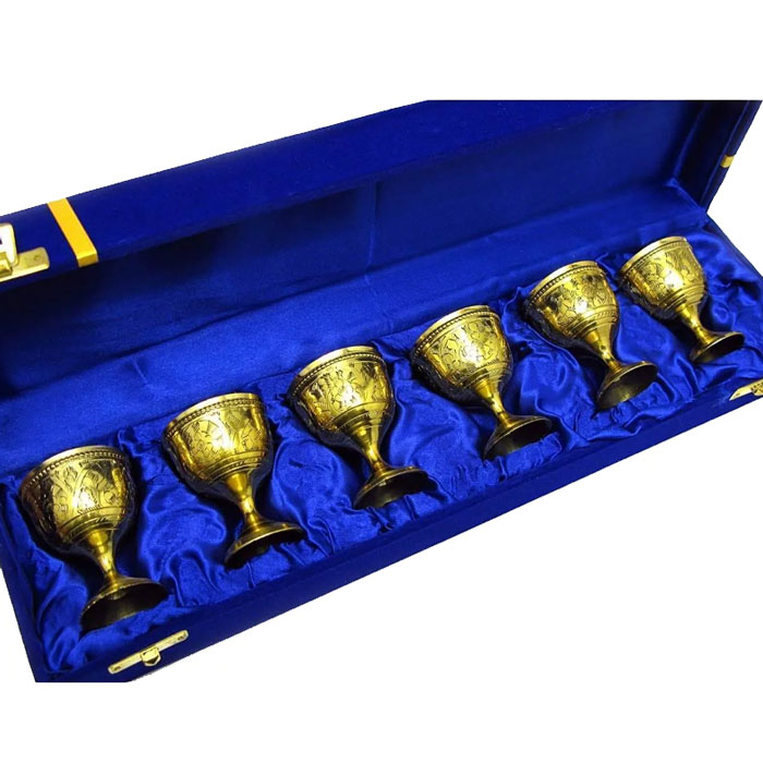 

Набор рюмок для водки Bronzes Darshan 32978-BR-1491