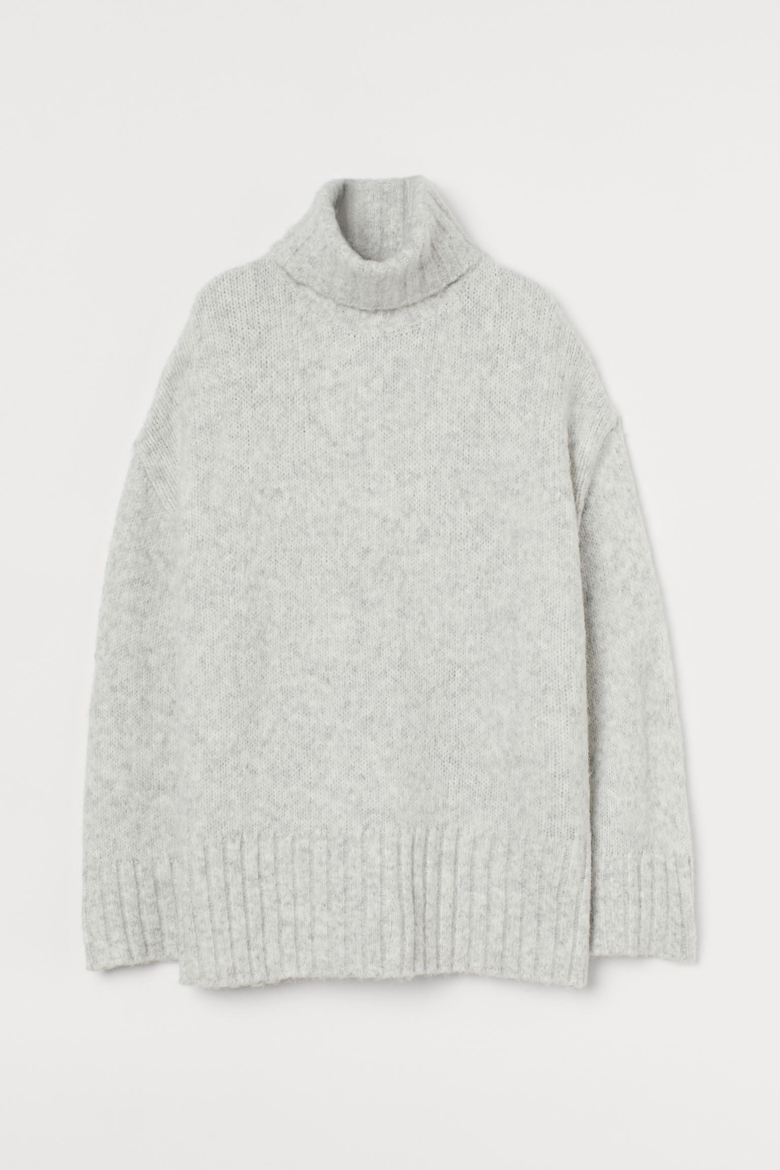 

Свитер оверсайз H&M S Светло-серый 9375382wtr_Светло-серый