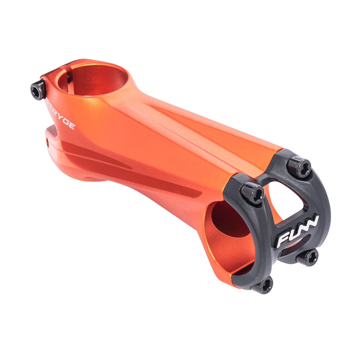 

Вынос руля Funn STRYGE STEM -5˚Ø35 , -5° Rise, Steer 1-1/8" Bead Blast Orange w/mirror polish 75mm