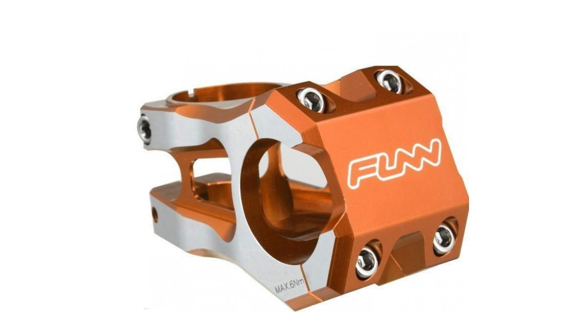 

Вынос руля Funn Strippa Ano. Orange w/ CNC finished shaft 45mm 0°