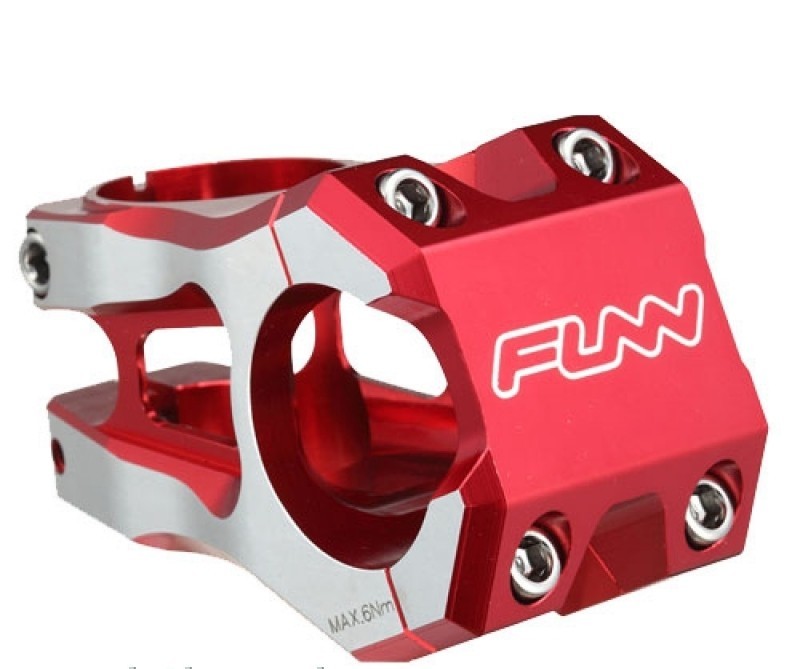 

Вынос руля Funn Strippa Ano. Red w/ CNC finished shaft 45mm 0°