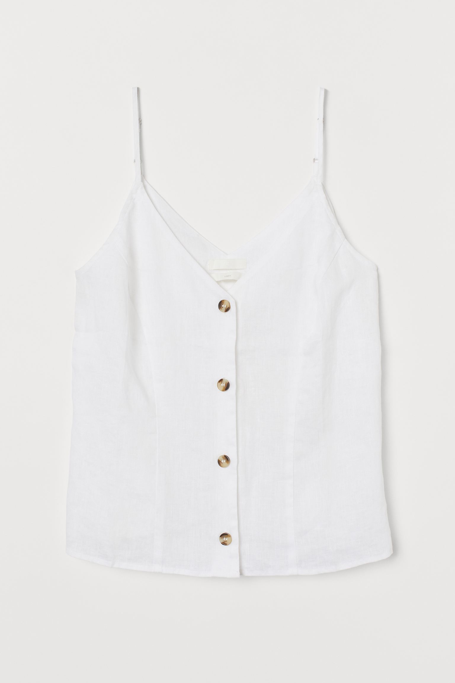 

Топ льняной H&M XXL Белый 8211631dm_белый