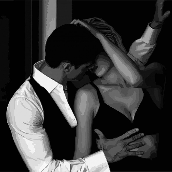 

Набір для розпису по номерах "Полум'я пристрасті" 40*40см Идейка