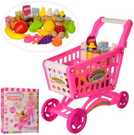 

Игровой Набор Тележка для Супермаркета Bambi Shopping Cart Большая с Продуктами