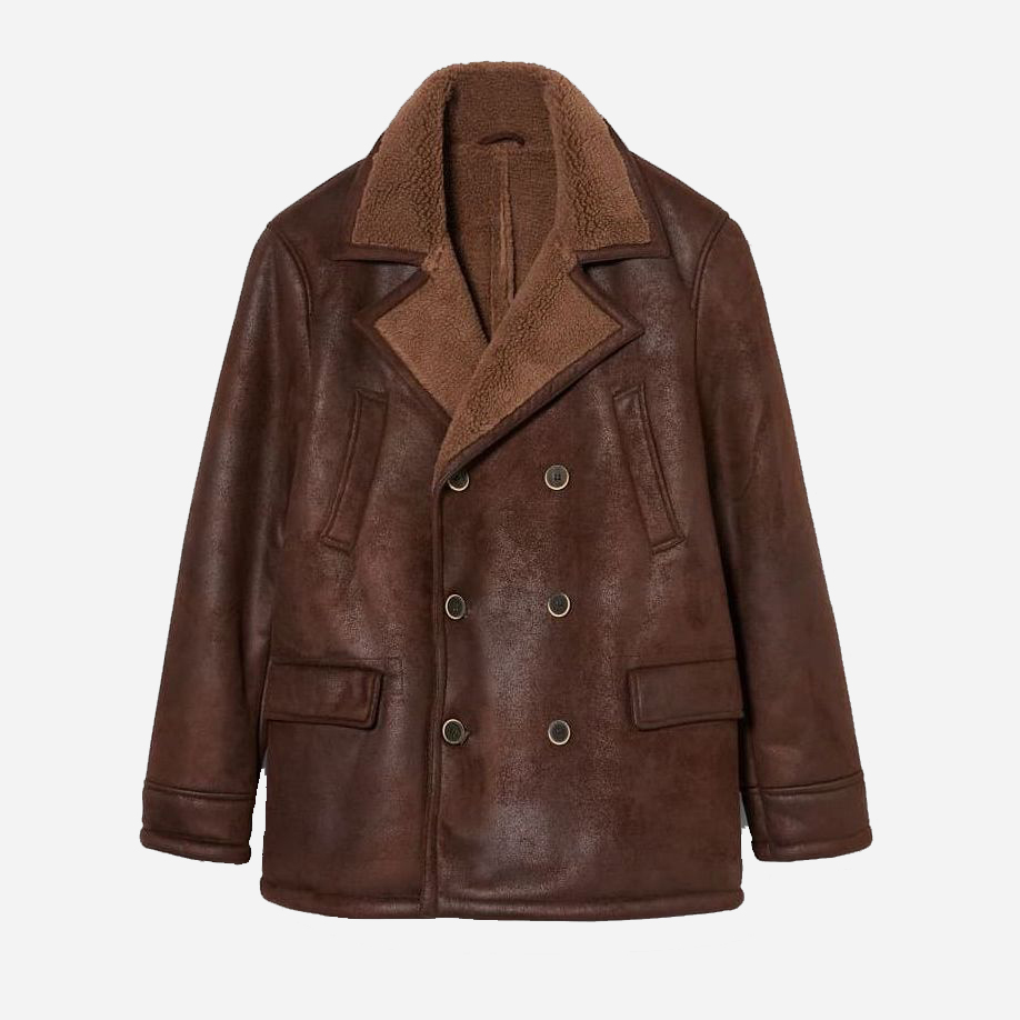 

Дубленка C&A 21227-2104445 3XL Темно-коричневая