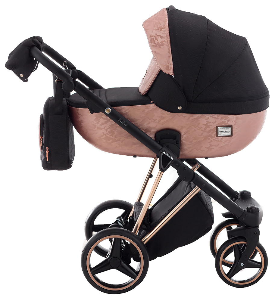 

Универсальная коляска 2 в 1 Adamex Mimi Polar Pink Gold BR604 (623901)