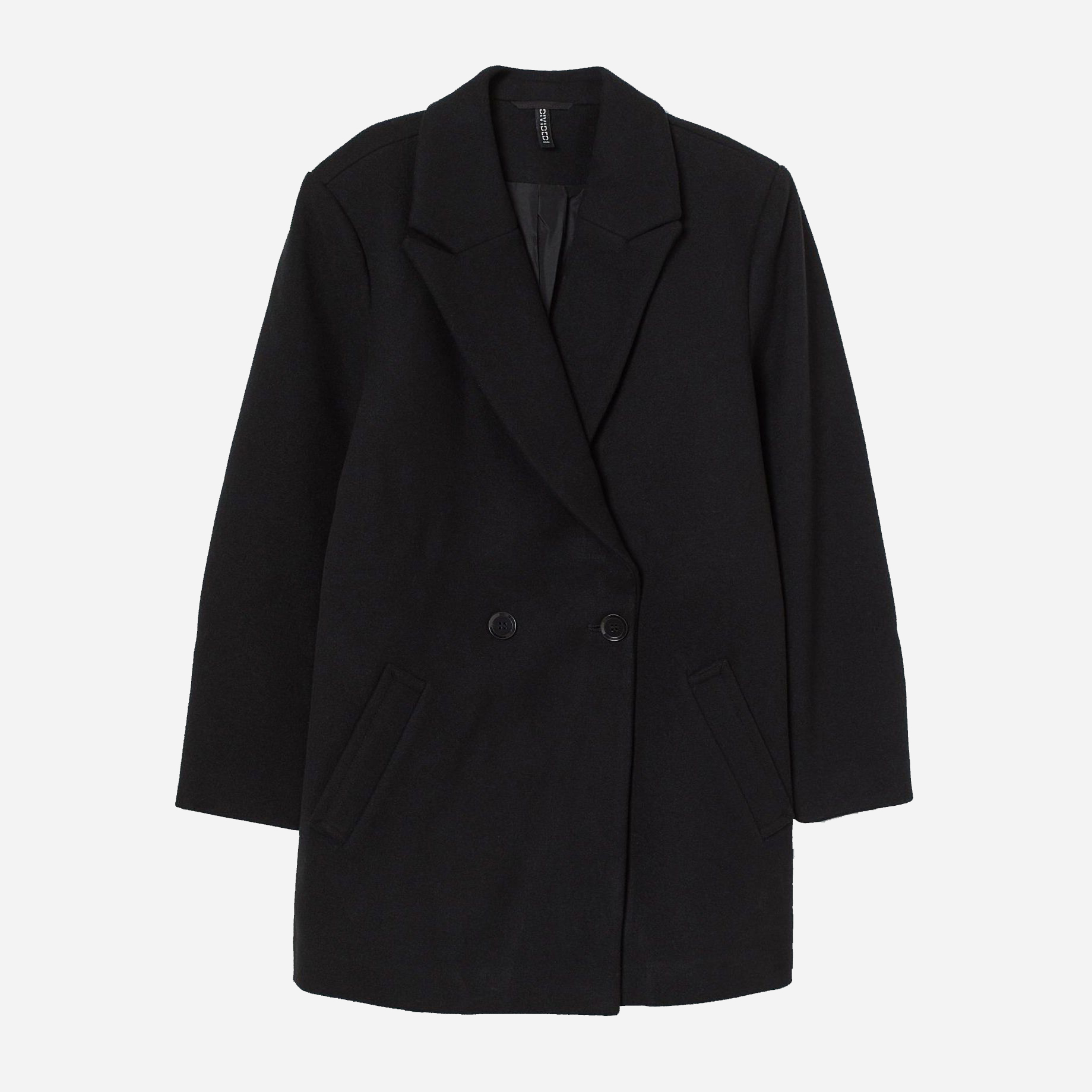 

Полупальто H&M 508-8895962  Черное, Полупальто H&M 508-8895962 S Черное