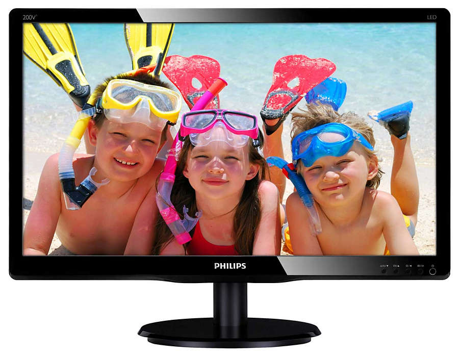 

Philips 19.53" 200V4QSBR/00 MVA Black