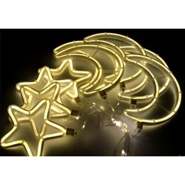 

Гірлянди xmas copper curtain multi, 3x0.7 м золота (67667)
