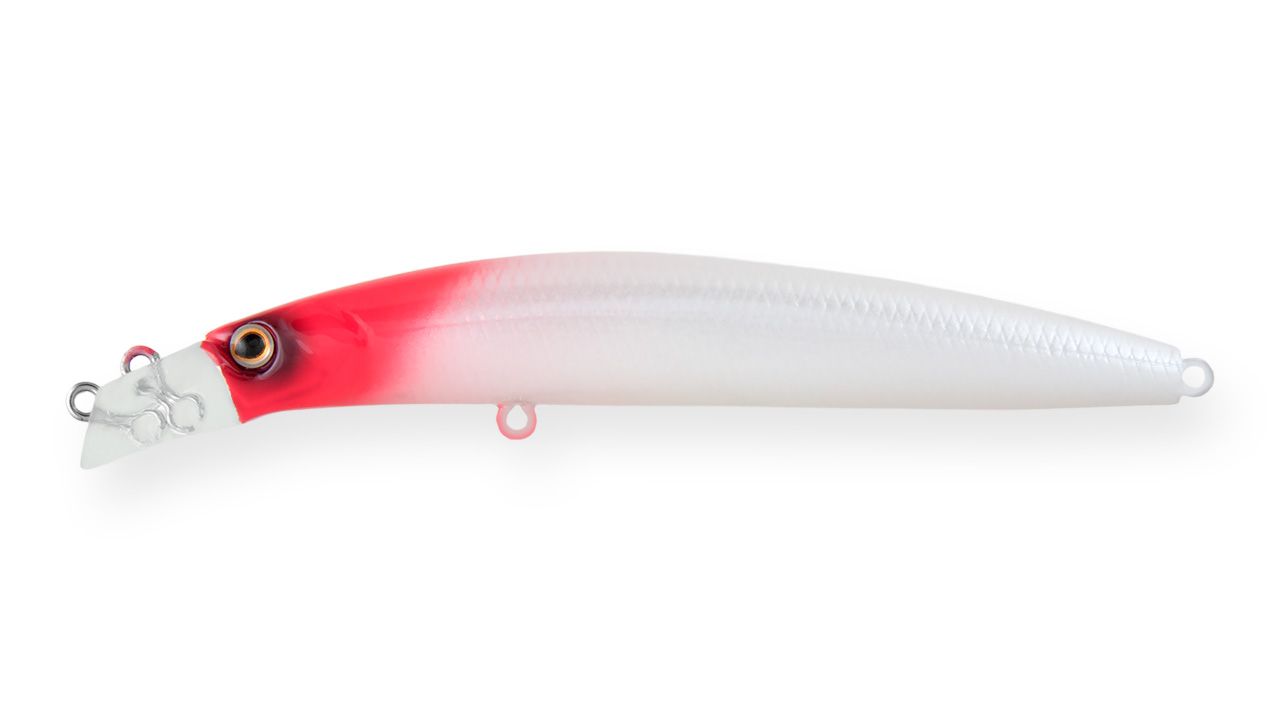 

Воблер Минноу Strike Pro Top Water Minnow 90, 90 мм, 10,2 гр, Загл. 0,1м.-0,5м., Плавающий, цвет: 022PF Milk Redhead, (JL-179F#022PF) (89528)