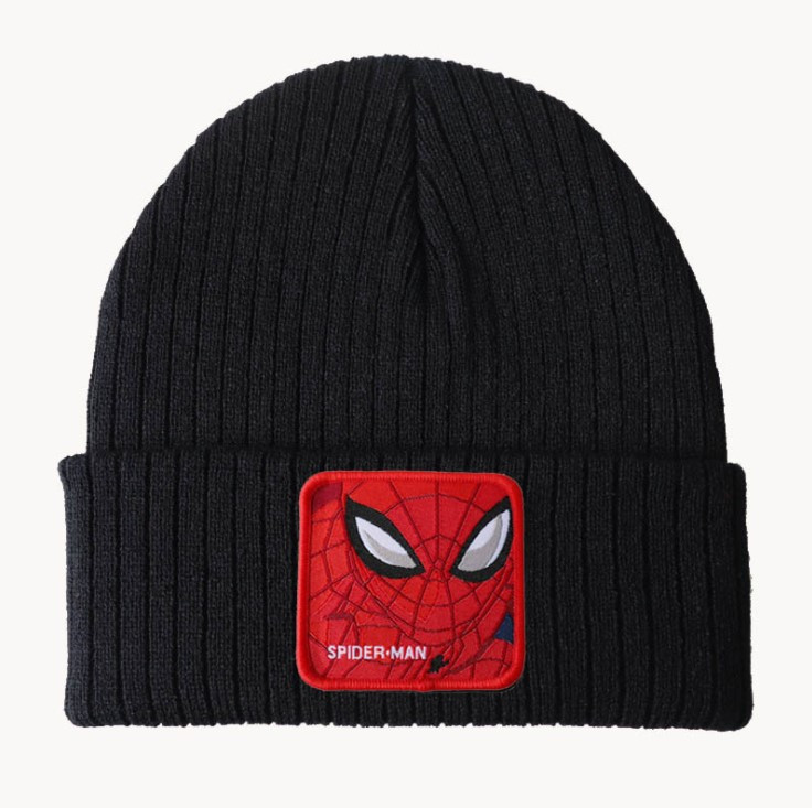 

Шапка Jsstore Spider Man Человек Паук размер One Size Черная