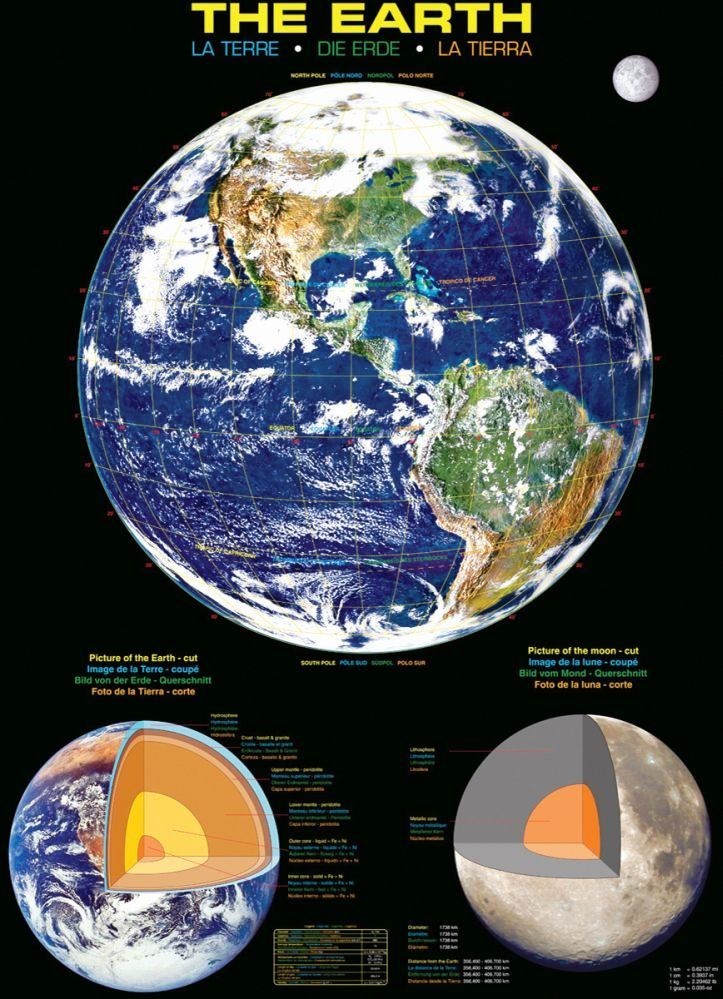 Земля 1000. Пазл 1000 Eurographics: планеты. Пазл Earth.