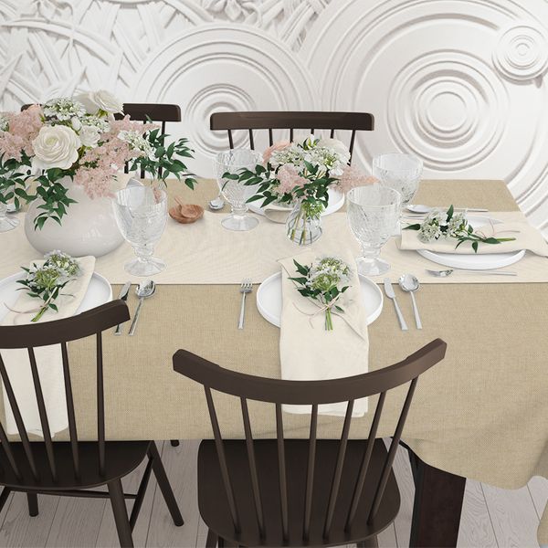 

Подарочный Набор Раннер 40*240 см + 6 салфеток 40*40 см (6 шт.) NOVA PEARL