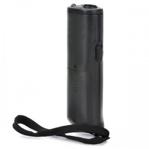 

Отпугиватель ультразвуковой собак с фонариком Inter Safe AD-100 Black (GL_3145)