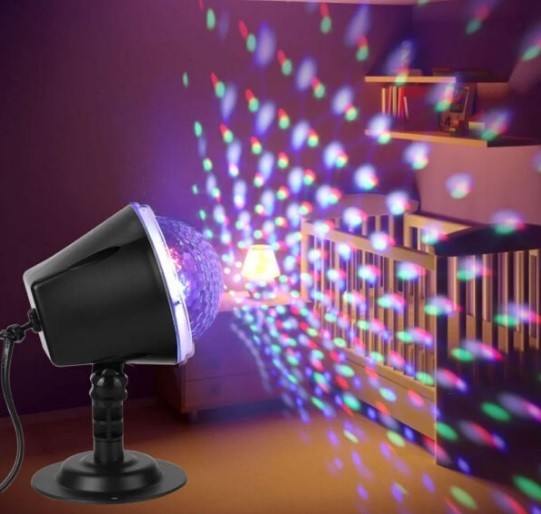 

Лазерный проектор Диско Лазер Ocean Wave Projector Light SE-371-01 Диско Шар